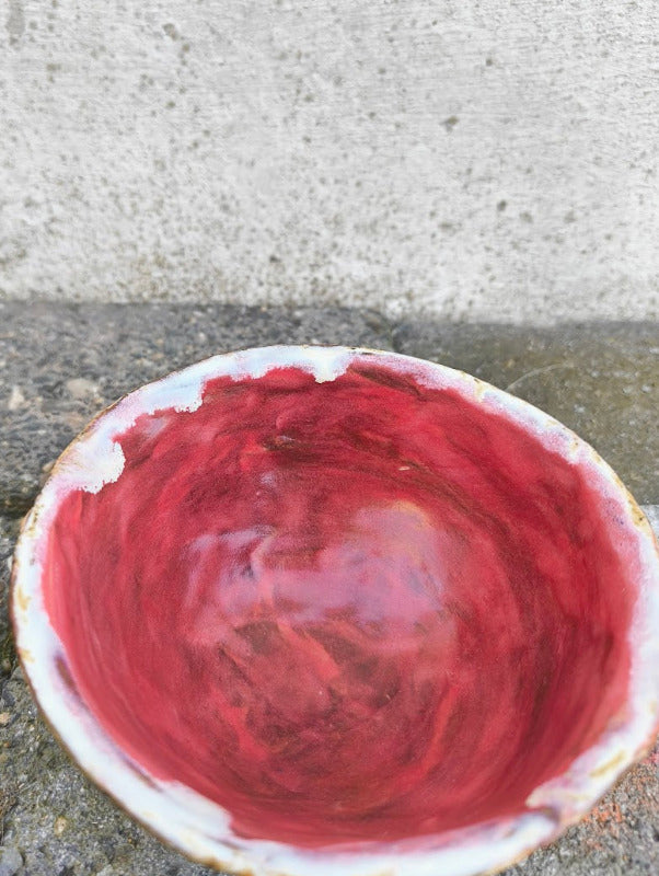 Linde - swirly met een rood hart