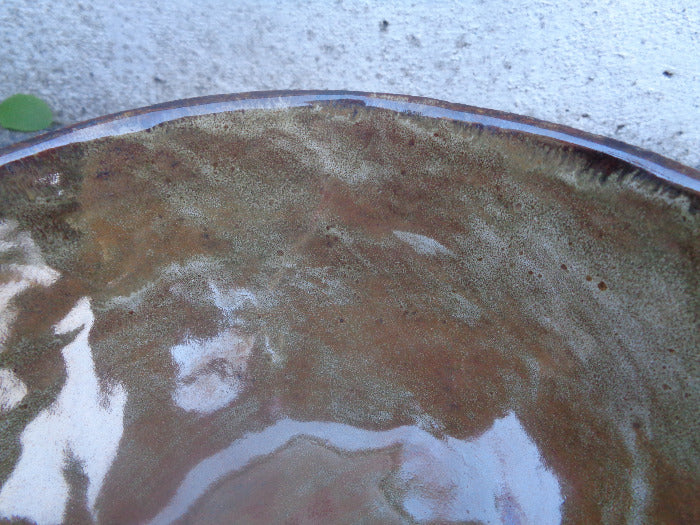 Nand - bowl in chocolademarmering