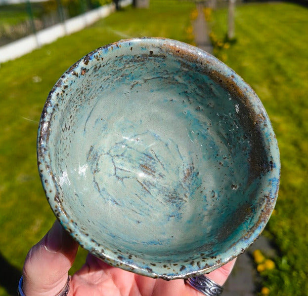 Lewis - kommetje marmer/blauwgroen